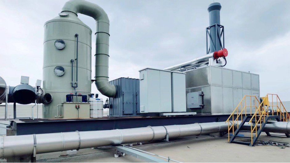 寧波某電子材料公司 沸石轉輪+催化燃（rán）燒CO 廢（fèi）氣治理案例