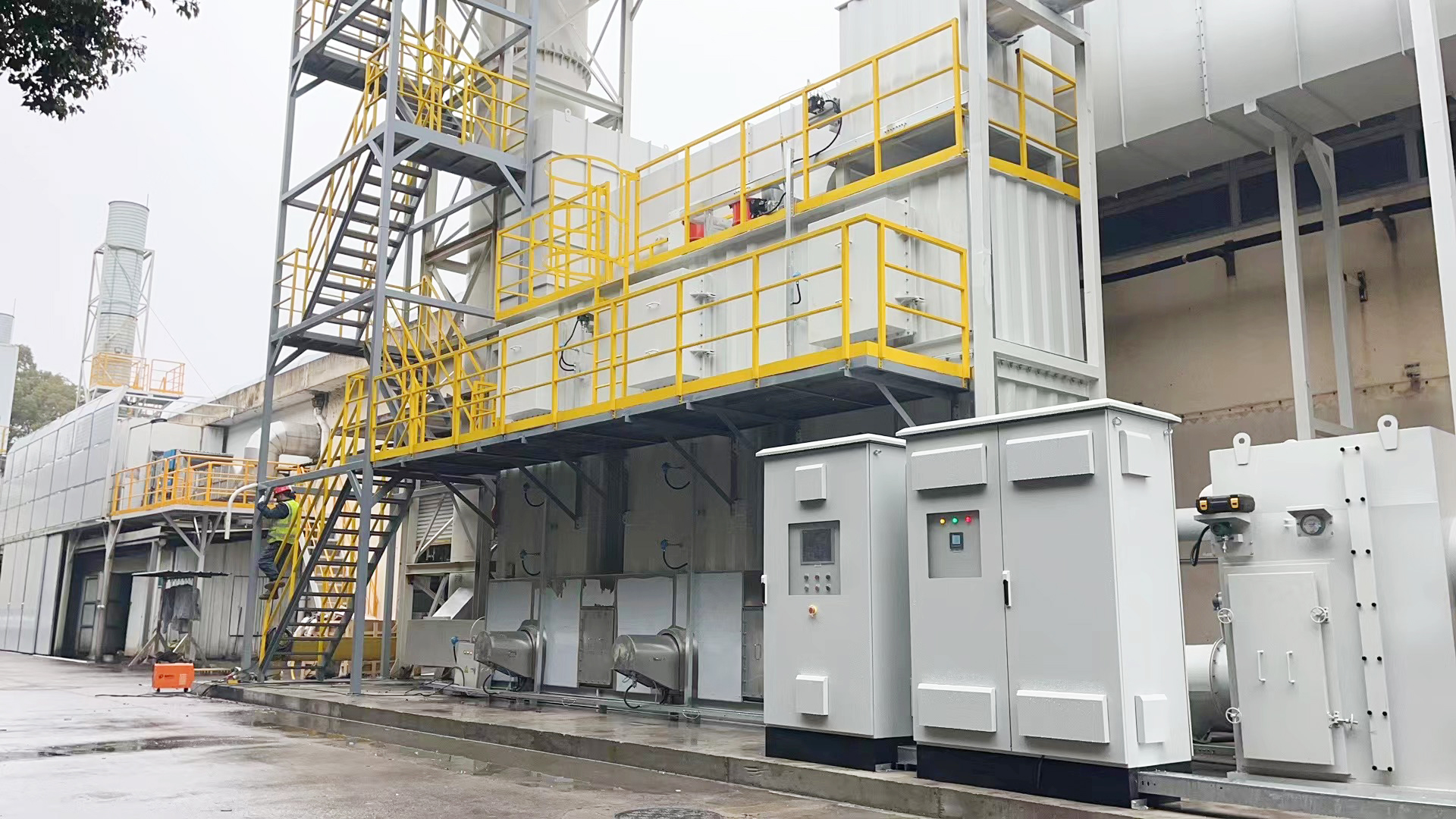 三（sān）梯環（huán）境（jìng）廢氣治理案例