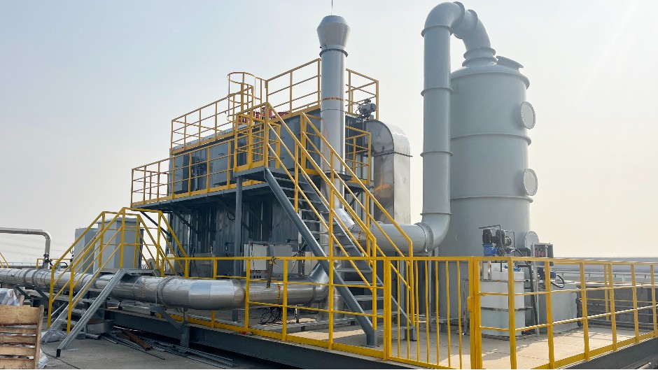 泰州（zhōu）亞（yà）德廢氣治理案例