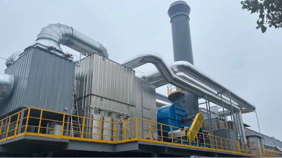 江蘇某（mǒu）汽車科技公司 廢氣治理案例