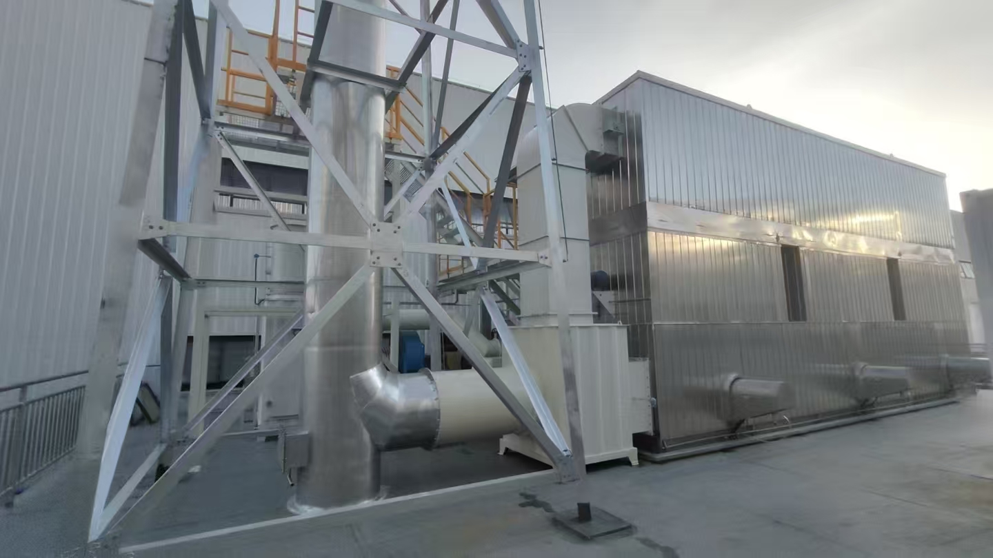 陽晨廚具廢氣治理（lǐ） 沸（fèi）石轉輪+蓄熱式焚燒爐RTO案例