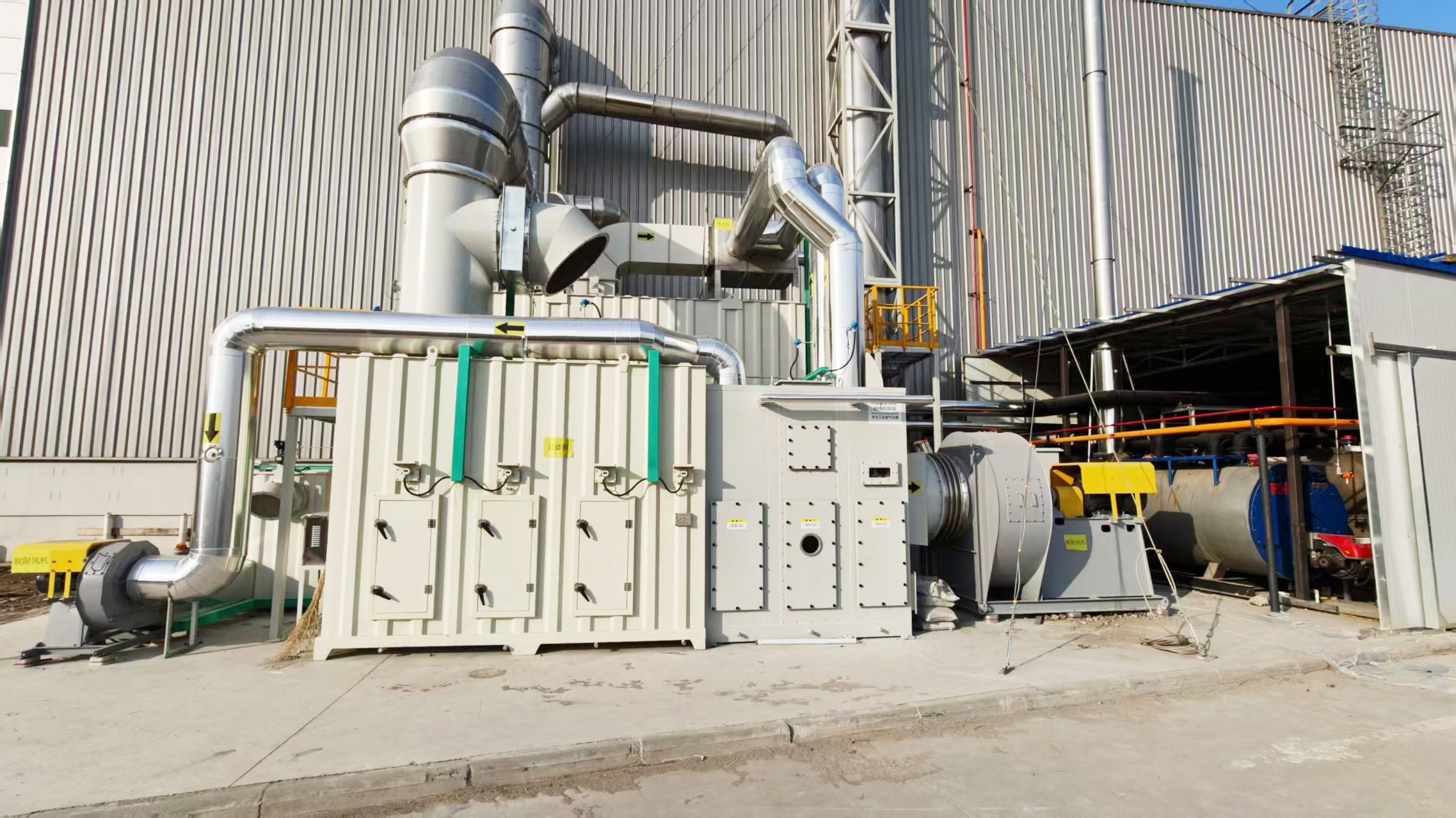 天津某汽（qì）車零部件（jiàn）公司 廢氣治理案例